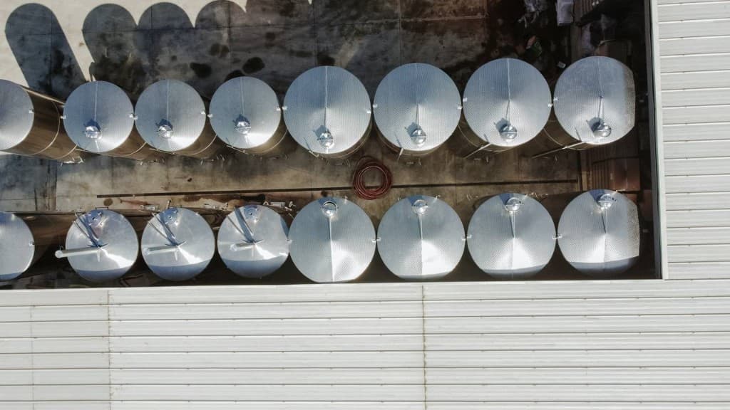 Stainless steel tanks